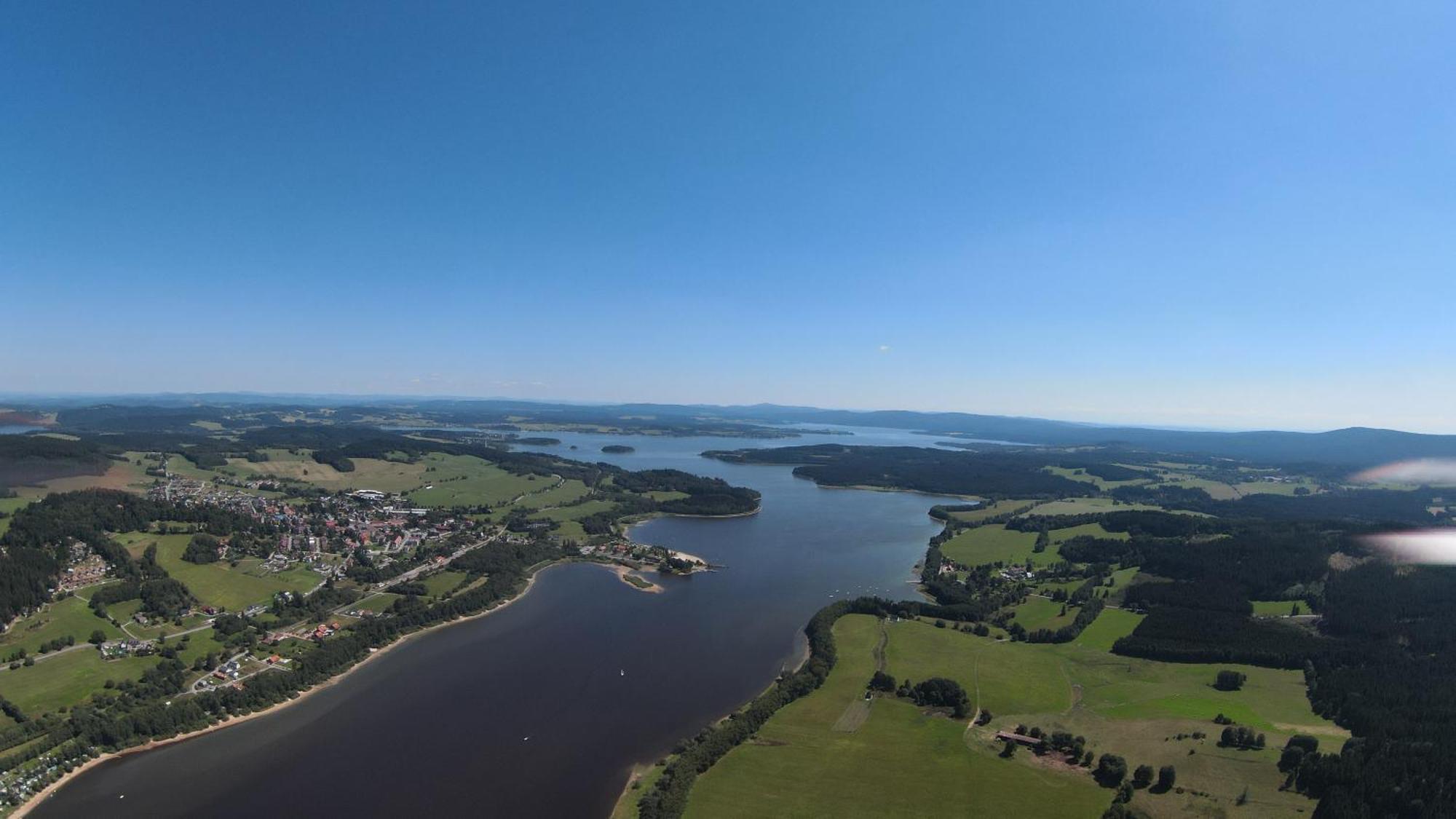 Apartmany U Srdce Vltavy Horní Planá Bagian luar foto